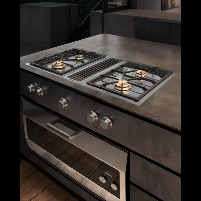 Gaggenau VG415115, Serie 400, Vario Gaskochfeld, 38 cm, Flüssiggas 50 mbar