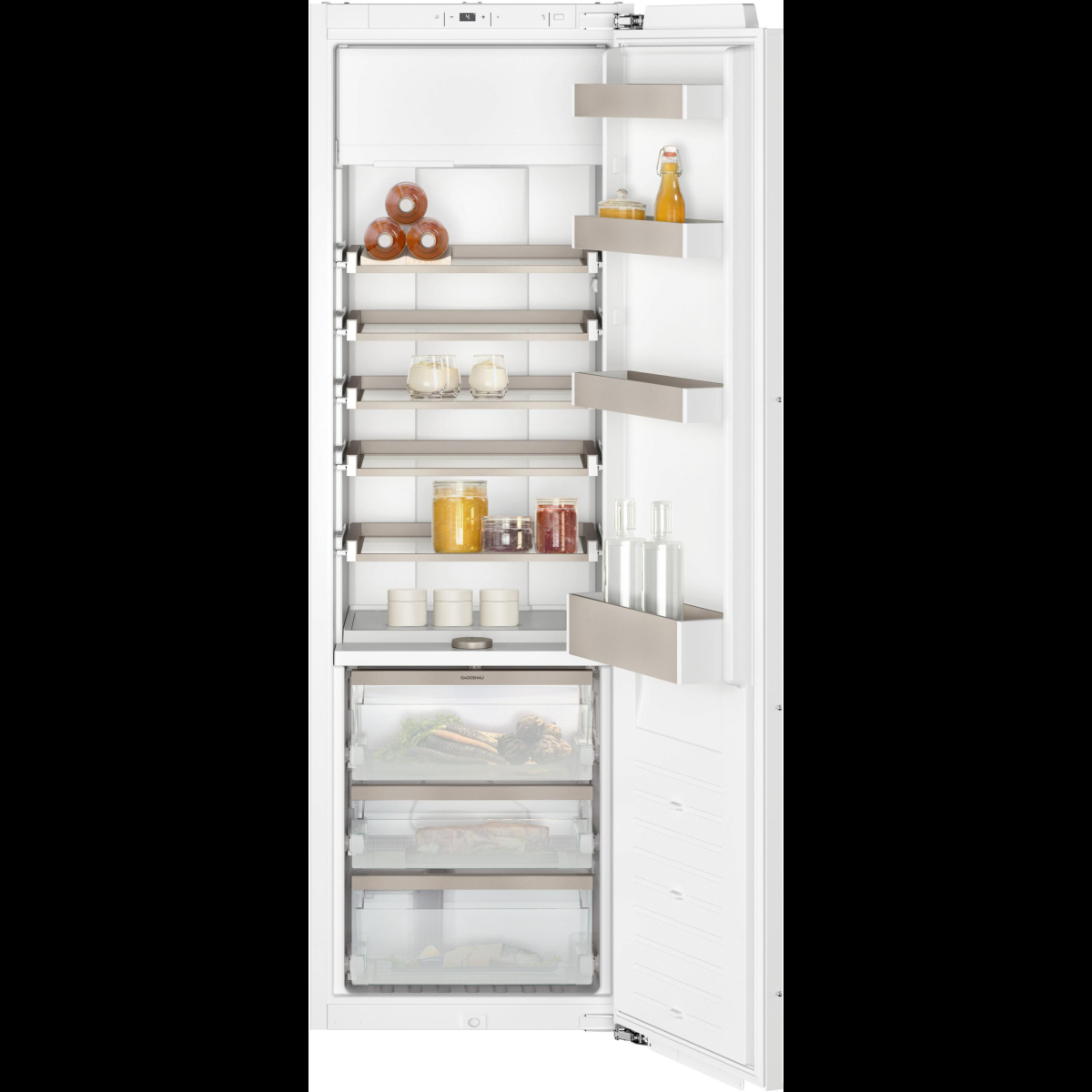 Kühlschrank 200 Cm Hoch Mit Gefrierfach Gaggenau RT289370, Serie 200, Vario Einbau-Kühlschrank mit Gefrierfac