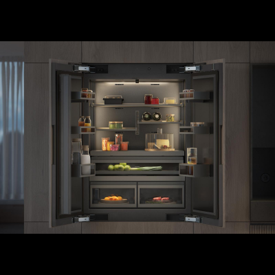 Gaggenau RVY497190, Vario K&auml;lteger&auml;te Serie Expressive, K&uuml;hl- und Gefrierkombination, 212.3 x 89.4 cm, Flachscharnier mit Softeinzug