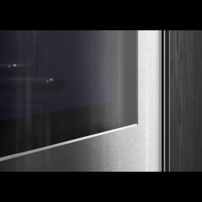 Gaggenau GO450120, Gaggenau Serie Expressive, Backofen, 60 x 60 cm, Türanschlag: rechts, Edelstahl hinter Rauchglas