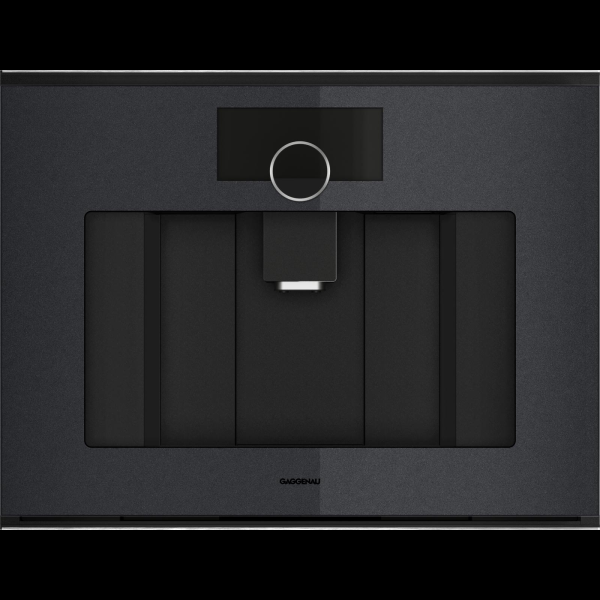 Gaggenau GC251100, Serie Minimalistic, Kaffee-Vollautomat, 60 x 45 cm, Gaggenau Onyx, entnehmbarer Wasserbehälter