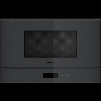 Gaggenau GM221100, Gaggenau Serie Minimalistic, Mikrowelle, Türanschlag: links, Gaggenau Onyx