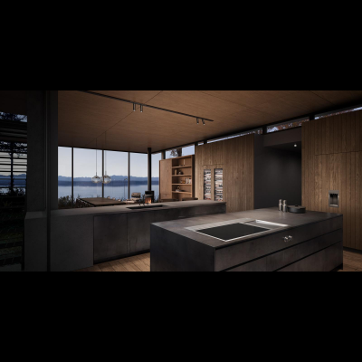 Gaggenau AL400121, Serie 400, Tischlüfter, 120 cm, Edelstahl