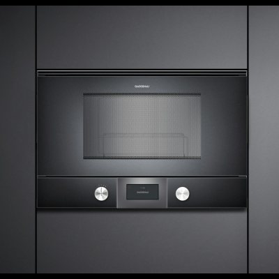 Gaggenau BMP224100, Serie 200, Mikrowelle, T&uuml;ranschlag: rechts, Gaggenau Anthrazit