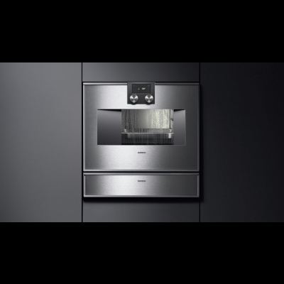 Gaggenau DV461110, Serie 400, Vakuumierschublade, 60 x 14 cm, Edelstahl-hinterlegte Vollglast&uuml;r