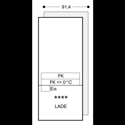 Gaggenau Serie 400, Vario Einbau-K&uuml;hl-Gefrier-Kombination mit Gefrierbereich unten, 212.5 x 90.8 cm, RB492304