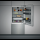 Gaggenau Serie 400, Vario Einbau-K&uuml;hl-Gefrier-Kombination mit Gefrierbereich unten, 212.5 x 90.8 cm, RB492304