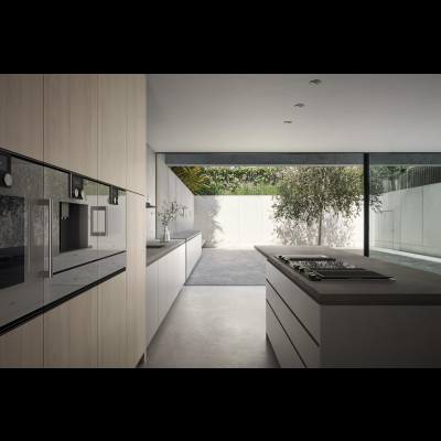 Gaggenau bsp260111, series 200, built-in compact steam oven, 60 x 45 cm, door hinge: right, metallic