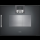 Gaggenau bsp270101, 200 series, built-in compact steam oven, 60 x 45 cm, door hinge: right, anthracite