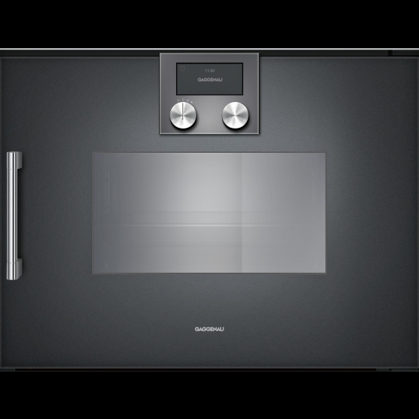 Gaggenau BSP220101, Serie 200, Dampfgarofen, 60 x 45 cm, T&uuml;ranschlag: rechts, Gaggenau Anthrazit