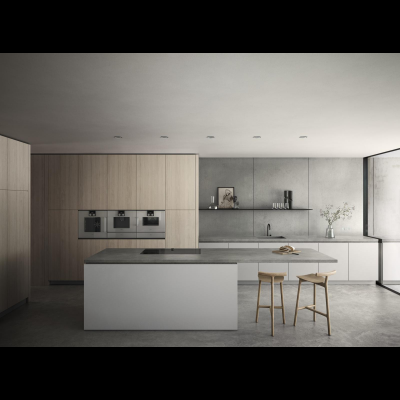 Gaggenau BSP220111, Serie 200, Dampfgarofen, 60 x 45 cm, T&uuml;ranschlag: Rechts, Gaggenau Metallic