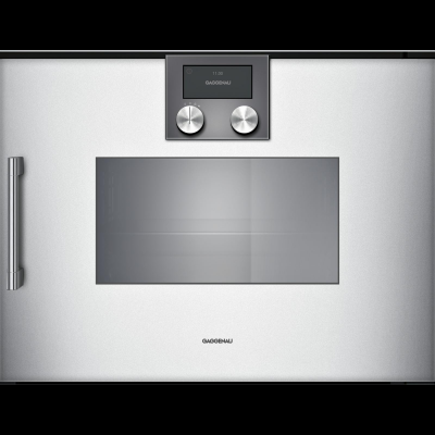 Gaggenau BSP220131, Serie 200, Dampfgarofen, 60 x 45 cm, T&uuml;ranschlag: Rechts, Gaggenau Silber