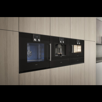 Gaggenau BSP221101, Serie 200, Dampfgarofen, 60 x 45 cm, T&uuml;ranschlag: links, Gaggenau Anthrazit