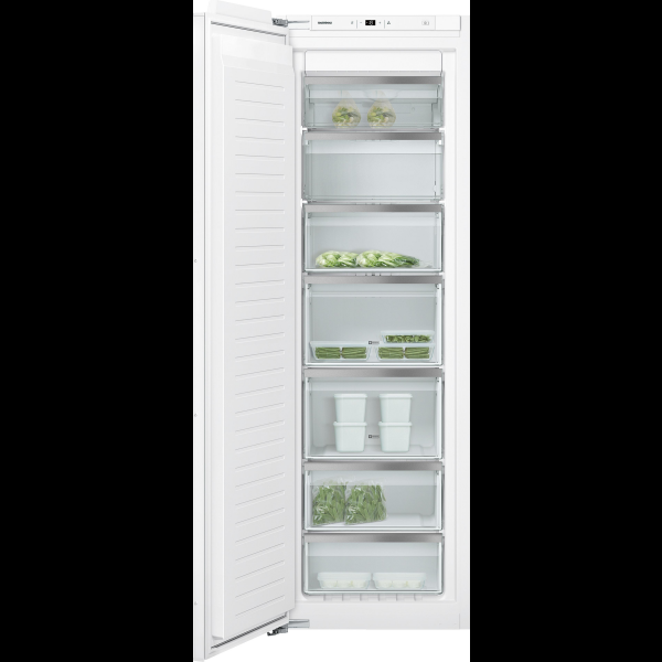 Gaggenau RF282305, Serie 200, Gefrierger&auml;t, 177.2 x 55.8 cm, Flachscharnier mit Softeinzug