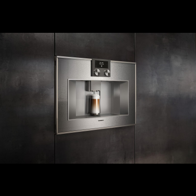 Gaggenau CM450112, Serie 400, Espresso-Vollautomat, 60 x 45 cm, Edelstahl-hinterlegte Vollglast&uuml;r, entnehmbarer Wasserbeh&auml;lter