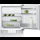 Gaggenau RT200203, Serie 200, Unterbau-Kühlschrank mit Gefrierfach, 82 x 60 cm, Flachscharnier mit Softeinzug