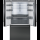 Gaggenau RY295350, Serie 200, Kühl-Gefrier-Kombination, mehrtürig, 183 x 90.5 cm, Gebürsteter schwarzer Stahl AntiFingerprint