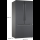 Gaggenau RY295350, Serie 200, Kühl-Gefrier-Kombination, mehrtürig, 183 x 90.5 cm, Gebürsteter schwarzer Stahl AntiFingerprint