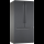 Gaggenau RY295350, Serie 200, Kühl-Gefrier-Kombination, mehrtürig, 183 x 90.5 cm, Gebürsteter schwarzer Stahl AntiFingerprint